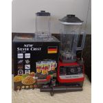 4500W Heavy Duty Commercial Grade Blender Multifunctional 2-in-1 Juicer Mixer With 2 Jars