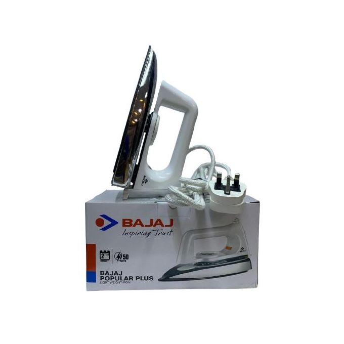 Bajaj Dry Iron Light Handle 750W Popular Plus