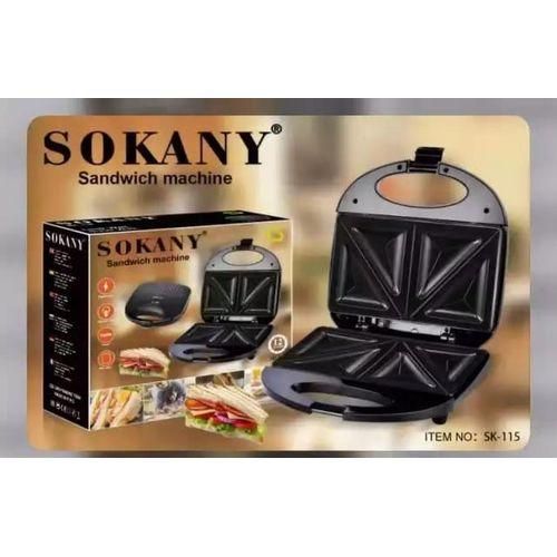 Sokany Distinguished 2 In 1 Sandwich Maker And Toaster