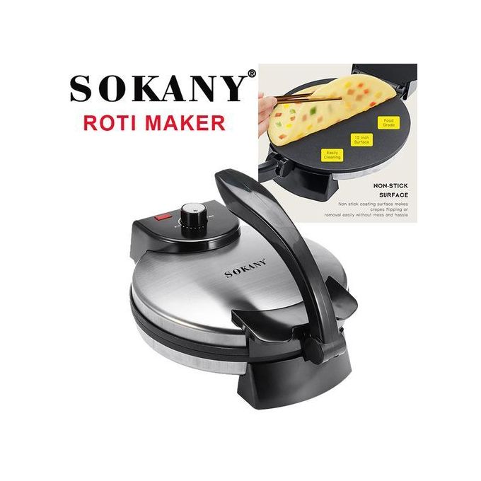 Sokany New Design Electric Automatic Roti  Chapati Maker