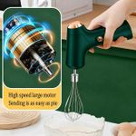 Home milk mixer, wireless multifunctional cr-eam frother, small milk frother, cake baking and egg beater