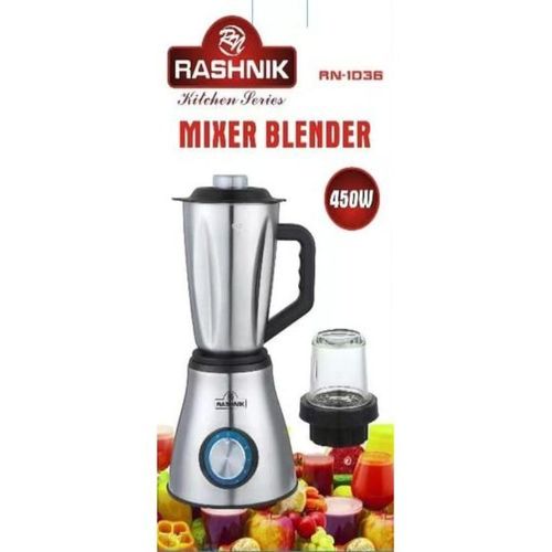 Rashnik  Blender, 2 in 1 with Grinder, 450W RN-1036