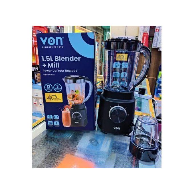 VON  2 In 1 Blender 500w