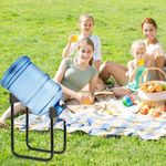 Modern Large Water Dispenser Stand: Economical &amp; Practical Water Saving Solution - Black, Stainless Steel