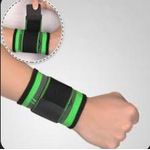 Adjustable Wrist Support Brace Wrap – Compression Wristband for Pain Relief, Sports &amp; Fitness