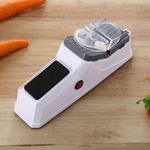 Kitchen Electric Double Sided Kn ife Sharpen er, Specification: USB Plug