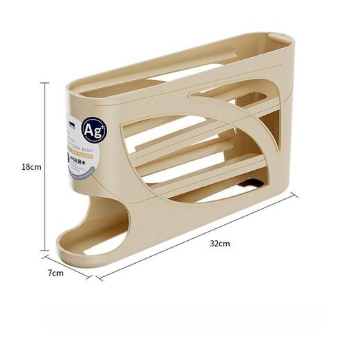 4-layer egg storage box, rolling egg storage rack, can hold up to 30 eggs