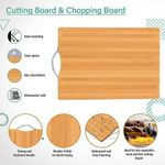 Quality Wooden Bamboo Double Sided Chopping Board