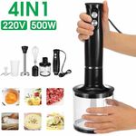 TodyJeyHo Manual Mixer, Milkshake Mixer, Meat Grinder, and Four In One Household Handheld Juicer