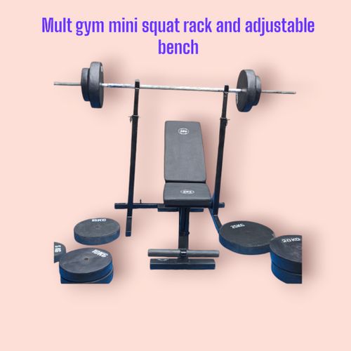 Gym benches ,weights and bars