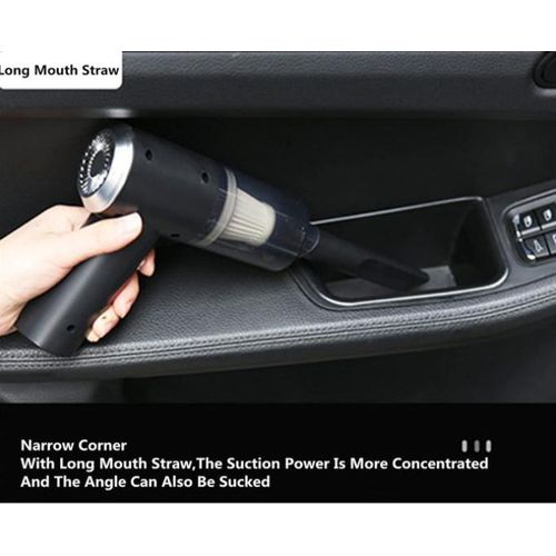 Mini Vacuum Cleaner &amp; Air Blower, Handheld, Portable, Wireless, USB Rechargeable for Car, Office &amp; Home Use