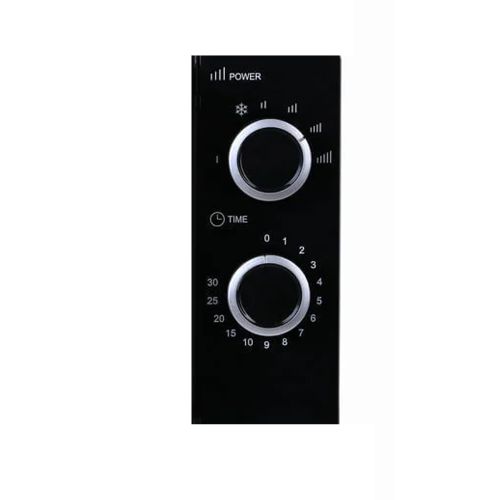 VON VAMS-20MGX - Manual Microwave Oven, Solo - 20L-Black(1YR WRTY)