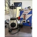 2-in-1 Blender &amp; Grinder – 350W, Stainless Steel Base, Glass Jar