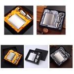Stainless Steel Hip Flask Set