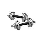 ADJUSTABLE DUMBELL WEIGHT SET