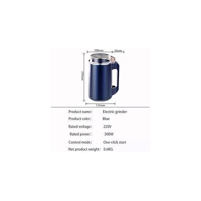 Very powerful 300W 500ml electric fine grinder jug