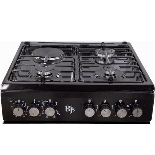 BJS Quality Standing Cooker 60x60 3-GAS+1 Hot Plate With Turbo-FAN Quality Standing Cooker