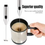 Milk Frother Foamer Cappuccino Espresso Latte Maker
