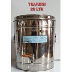 Redberry Premier Range Insulated Stainless Steel Tea Urn Commercial Thermal Jar For Keeping And Serving Tea, Coffee, Water Or Milk Cold Or Hot
