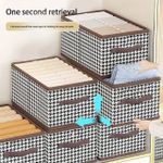 6/7/9 Grids Compartment Storage Box With Clear Dustproof Cover Clothes T-Shirt Jeans Drawer Organizer Closet Under-Bed Organize KSh 1,604 KSh 2,166 26