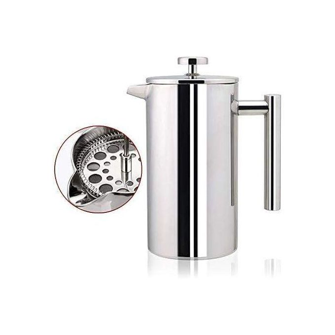 350ml Double Wall Stainless Steel French Press