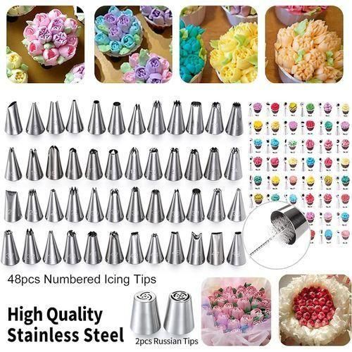 322-Piece Cake Turntable Set for Cake Decorating, Cake Decorating Tool, Decorating Spatula