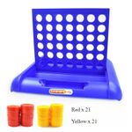 Arsuxeo Connect 4 In A Line Board Game Family Board Game Toys Children Thinking Training Puzzle Toys Mini Chess Kids Toys