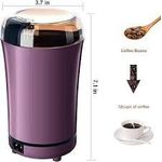 Electric Multi-Purpose Grinder - Super Fine Spice, Coffee Bean, Grain, Baby Food, Herb &amp; Medicine Grinder
