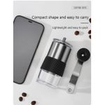 Manual Coffee Bean Grinder - Conical Burr Coffee Grinder With Hand Crank