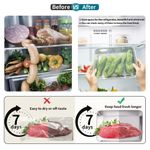 addigoes 6-Piece Stainless Steel Food Storage Container Set - Airtight Kitchen Storage Boxes with Lids, Freezer &amp; Oven Safe, Dishwasher Safe Trays &amp; Plates