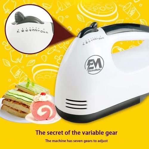 Em 7 Speed Hand Mixer High Power Electric Hand Mixer