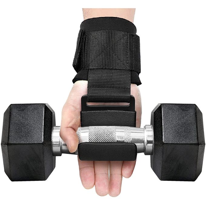 Weight Lifting Hook Straps, Dead Lifts, Pull Ups, Dumbbells