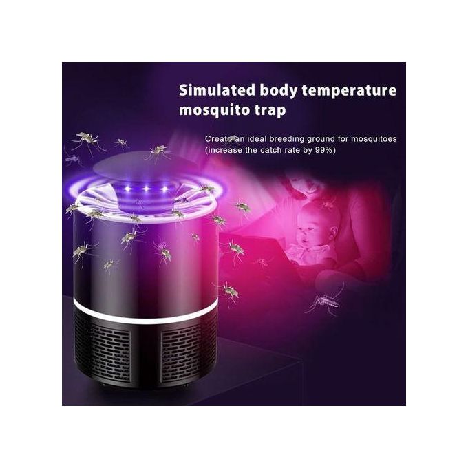 Electric Mosquito Killer With 360 Degrees LED Trap Lamp