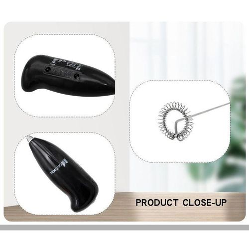 OIPETLUCK Hand-held Egg Mixer Egg Whisk Milk Foamer Frother