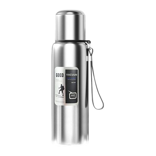316 Large Capacity 600ML Stainless Steel Thermos Bottle, All-Steel Vacuum Tea and Water Separator Cup