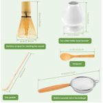 Premium 5-Piece Bamboo Matcha Whisk Set