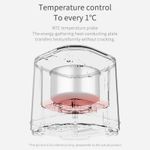 Kawu Electric 4 Egg Cooker, Egg Boiler with Egg Stand, with Clear Lid