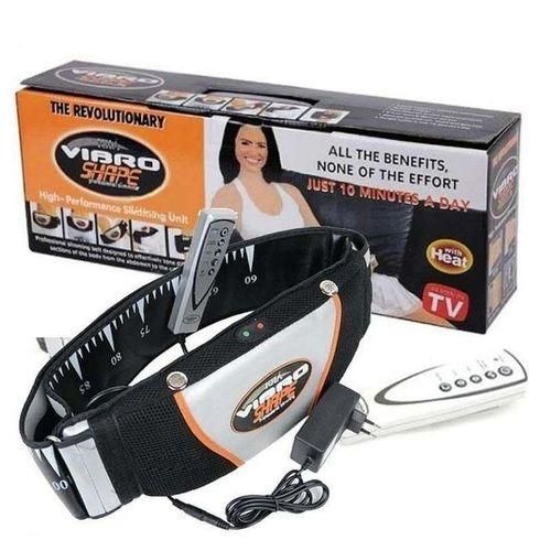 Vibro Shape  Vibrating Belly Slimming Belt Massager With Heat- Fat Burning Belt