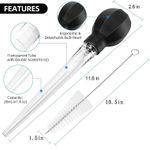 1 Pc Premium Syringe For Cooking(black)