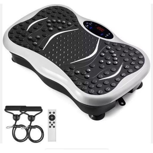 Whole Body Vibration Plate Fitness Machine – Slimming &amp; Fat Burning Exercise Platform, 99 Speed Levels, 180kg Capacity