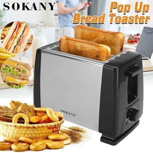 Sokany Automatic 2 Bread Toaster Breakfast MACHINE