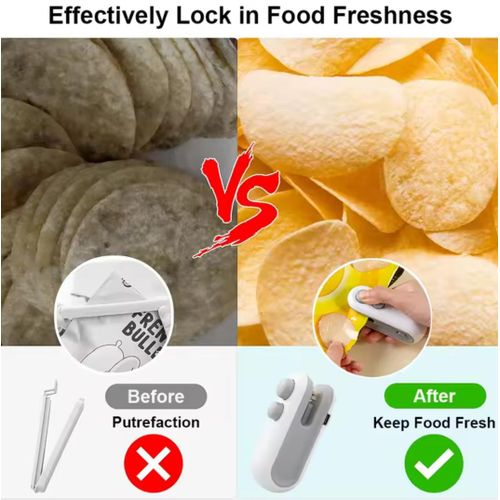 Mini Heat Bag Sealing Machine Plastic Bag Sealer Portable Thermal Plastic Bag Sealants Handheld Plastic Bags Sealing Machine