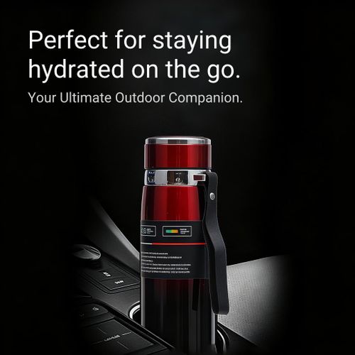 800ML Stainless Steel Vacuum Thermos Cup, Double Wall Insulated Travel Mug for Hot and Cold Drinks