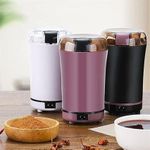 Coffee Grinder Multi-Functional Electric Stainless Steel Multifunction Household Electric Cereals Grain Portable Coffee Bean Seasonings Spices Mill Powder Grinder Machine For Kitchen