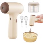 2-in-1 single-speed egg beater, baking cream mixer, electric hand blender