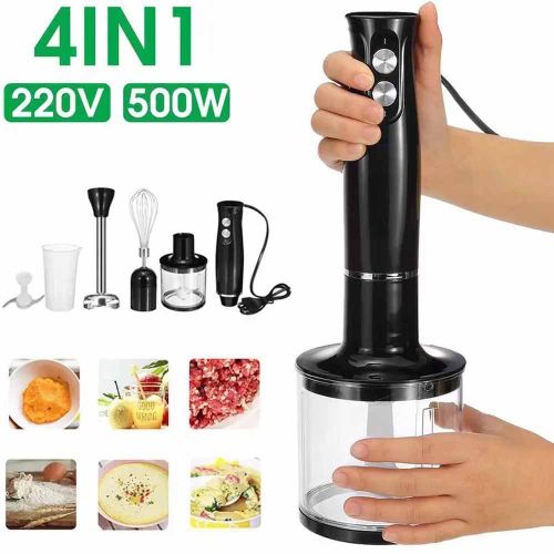 TodyJeyHo Manual Mixer, Milkshake Mixer, Meat Grinder, and Four In One Household Handheld Juicer