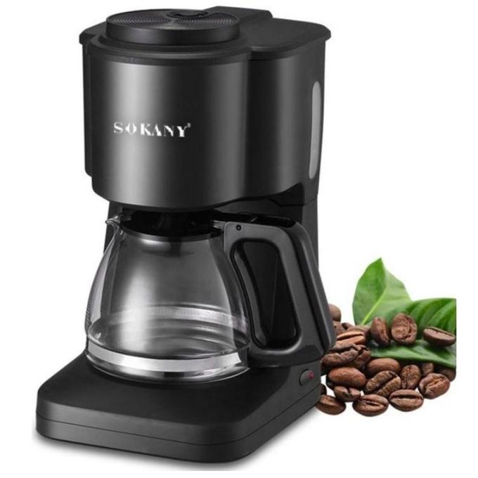 Sokany Automatic Coffee Maker For Home/ Office With Easy On/Off Switch, Easy Pour, Non-Drip