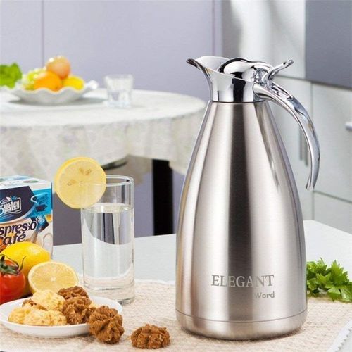 2Ltr Stainless Steel Unbreakable Vacuum Tea/Coffee Flask-Pot