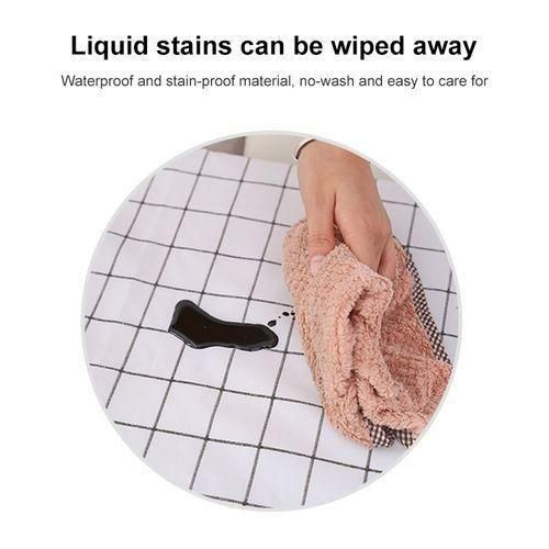 137x152cm Home Tablecloth No-wash PVC Coffee Table Cloth