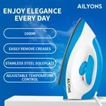 AILYONS HD-198A Electric Dry Iron Box White &amp; Blue